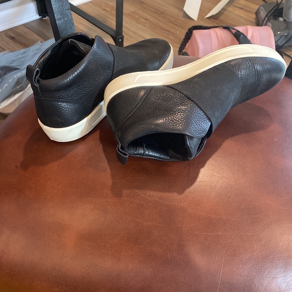 black ECCO Soft 8 band low-top sneakers - Picture 6 of 7